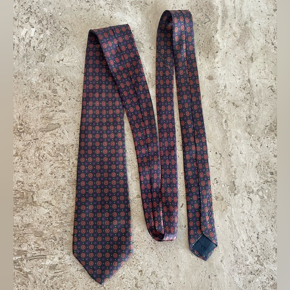 BALENCIAGA Vintage Silk Tie - Picture 6 of 7